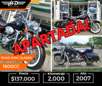 Road King Classic 2007 motor 1600cc