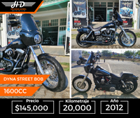 Dyna Street Bob 1600cc a&ntilde;o 2012